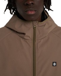 4 Alder 2.0 Travel - Chaqueta Shell Impermeable para Hombre Marron ELYJK00250 Element