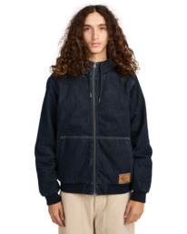 2 Dulcey Denim - Denim-Jacke mit Kapuze für Männer Blau ELYJK00263 Element