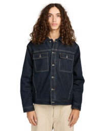 2 Trucker Denim - Denim Jack voor Heren Blue ELYJK00265 Element