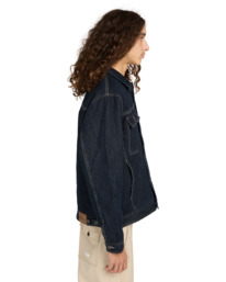 3 Trucker Denim - Denim Jack voor Heren Blue ELYJK00265 Element