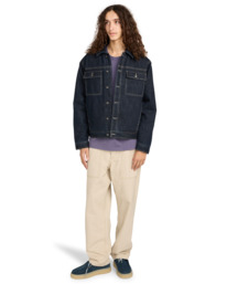 6 Trucker Denim - Denim Jack voor Heren Blue ELYJK00265 Element