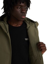 6 Alder - Shell Jacket for Men Green ELYJK00269 Element