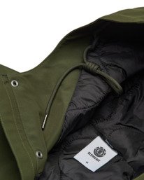 3 Fishtail - Parka d&eacute;perlante pour Homme Marron ELYJK00270 Element