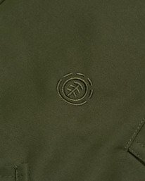 4 Fishtail - Parka d&eacute;perlante pour Homme Marron ELYJK00270 Element