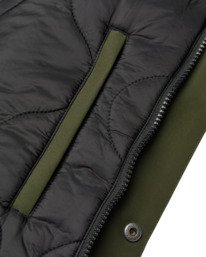 8 Fishtail - Parka d&eacute;perlante pour Homme Marron ELYJK00270 Element
