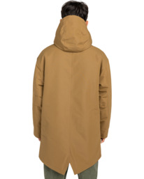 7 Fishtail - Fishtail-Parka für Männer Braun ELYJK00270 Element