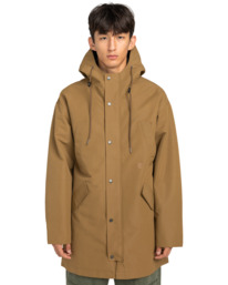2 Fishtail - Fishtail-Parka für Männer Braun ELYJK00270 Element