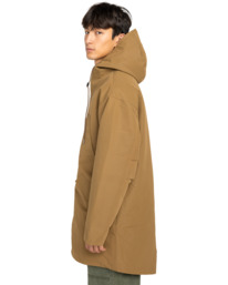 3 Fishtail - Fishtail-Parka für Männer Braun ELYJK00270 Element
