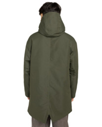 9 Fishtail - Fishtail-Parka für Männer Braun ELYJK00270 Element