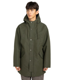 2 Fishtail - Fishtail-Parka für Männer Braun ELYJK00270 Element