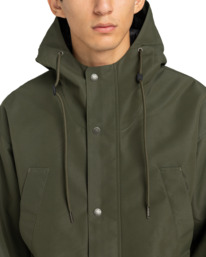 4 Fishtail - Fishtail-Parka für Männer Braun ELYJK00270 Element