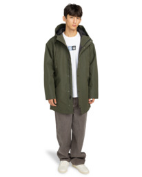 7 Fishtail - Fishtail-Parka für Männer Braun ELYJK00270 Element