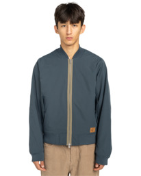 4 Yard Bomber - Bomber da Uomo Blue ELYJK00277 Element