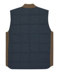 1 Union Quilted - Gilet trapuntato da Uomo Blue ELYJK00278 Element