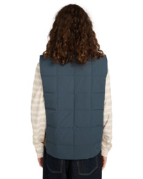 7 Union Quilted - Gilet trapuntato da Uomo Blue ELYJK00278 Element