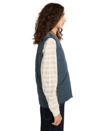 3 Union Quilted - Gilet trapuntato da Uomo Blue ELYJK00278 Element