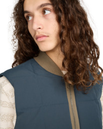4 Union Quilted - Gilet trapuntato da Uomo Blue ELYJK00278 Element