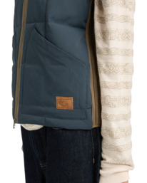 5 Union Quilted - Gilet trapuntato da Uomo Blue ELYJK00278 Element