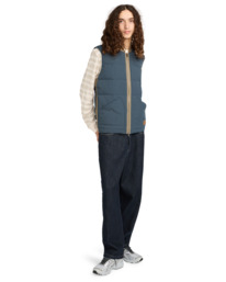 6 Union Quilted - Gilet trapuntato da Uomo Blue ELYJK00278 Element
