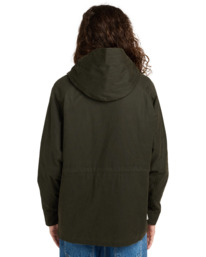 7 Field Waxed Parka - Gewachster Parka für Männer Grün ELYJK00280 Element