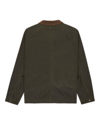 1 Orchard Waxed - Gewachste Jacke für Männer Grün ELYJK00281 Element