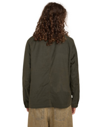 8 Orchard Waxed - Gewachste Jacke für Männer Grün ELYJK00281 Element