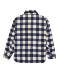 1 Lodge Check - Padded Overshirt for Men Blue ELYJK00282 Element