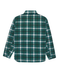 1 Lodge Check - Gepolstertes Überhemd für Männer Grün ELYJK00282 Element