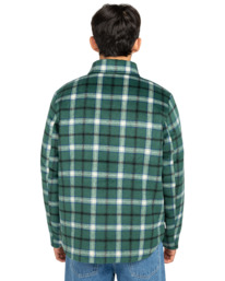 8 Lodge Check - Gepolstertes Überhemd für Männer Grün ELYJK00282 Element