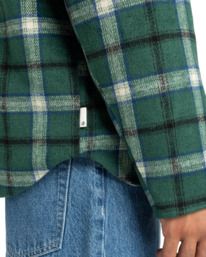 5 Lodge Check - Gepolstertes Überhemd für Männer Grün ELYJK00282 Element