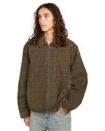 2 Corduroy Garage - Corduroy Jacket for Men Red ELYJK00283 Element