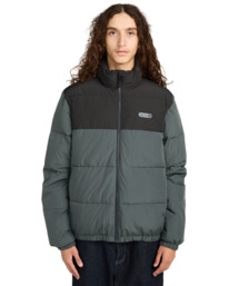 2 Classic Puffer - Doudoune pour Homme Noir ELYJK00287 Element