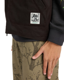 4 Bigfoot Waxed - Gilet ciré pour Homme Marron ELYJK00290 Element