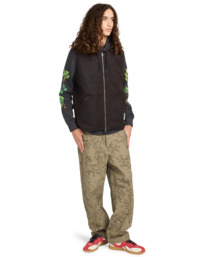 6 Bigfoot Waxed - Gilet ciré pour Homme Marron ELYJK00290 Element