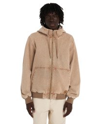 2 Dulcey Low Tide - Chaqueta vaquera para hombre Beige ELYJK00300 Element