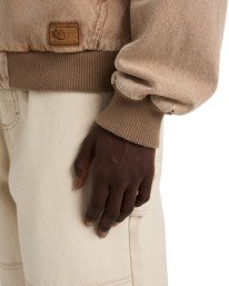 5 Dulcey Low Tide - Chaqueta vaquera para hombre Beige ELYJK00300 Element