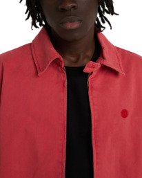 4 Harrington Twill - Casaco Harrington para Homem Vermelho ELYJK00302 Element