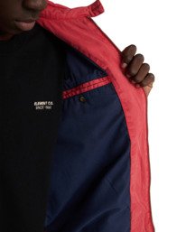 6 Harrington Twill - Casaco Harrington para Homem Vermelho ELYJK00302 Element