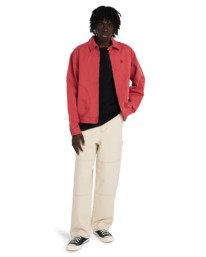 7 Harrington Twill - Casaco Harrington para Homem Vermelho ELYJK00302 Element