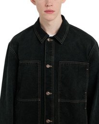 4 Eiko - Arbeitsjacke für Männer Schwarz ELYJK00304 Element