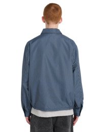 8 Harrington Gingham - Water-Resistant Jacket for Men White ELYJK00306 Element