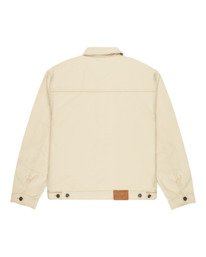 1 Trucker Low Tide - Canvas Jacket for Men White ELYJK00308 Element