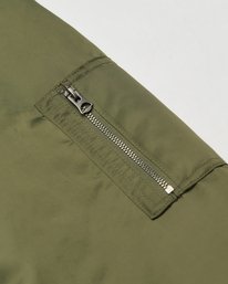 8 Hooded Bomber Jacket Gr&uuml;n ELYJK00317 Element