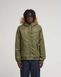 6 Hooded Bomber Jacket Green ELYJK00317 Element