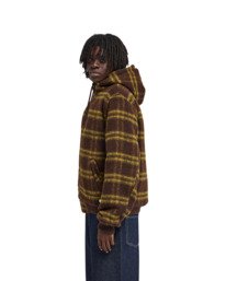 7 Dulcey Fuzzy Check Brown ELYJK00319 Element