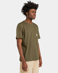 3 Basic Pocket - T-Shirt for Men Beige ELYKT00116 Element