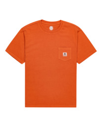 0 Basic Pocket - T-Shirt for Men Orange ELYKT00118 Element