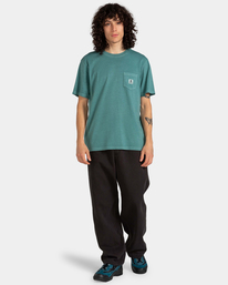 5 Basic Pocket - T-Shirt for Men Blue ELYKT00118 Element