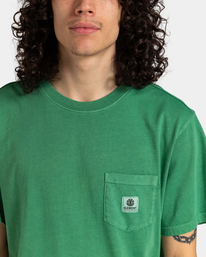 4 Basic Pocket - T-Shirt for Men Green ELYKT00118 Element