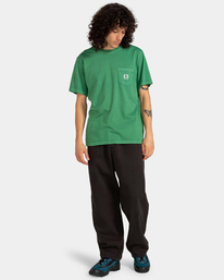 5 Basic Pocket - T-Shirt for Men Green ELYKT00118 Element